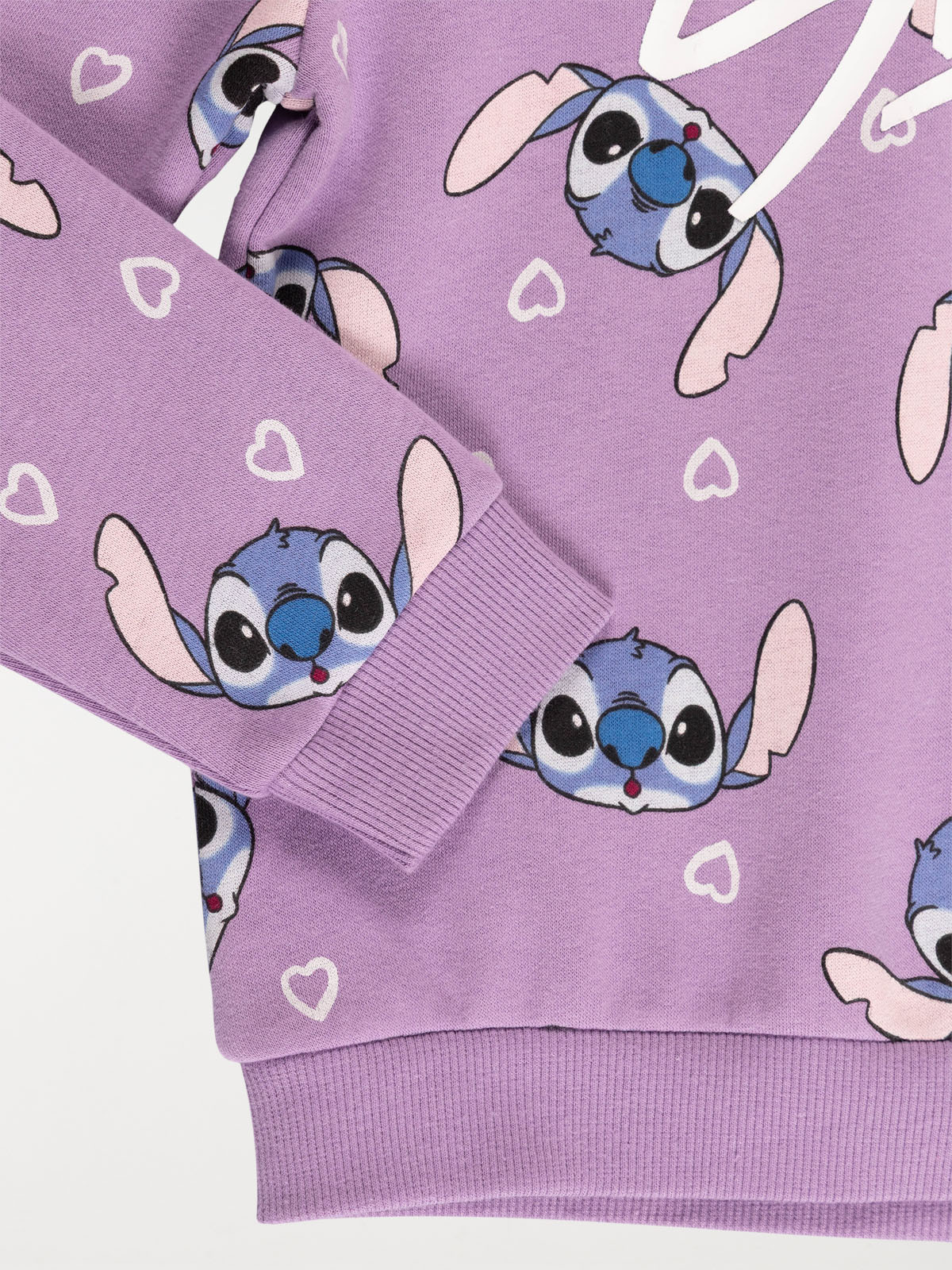 Sweat capuche Stitch fille (4-12A) Sweat capuche Stitch fille (4-12A)