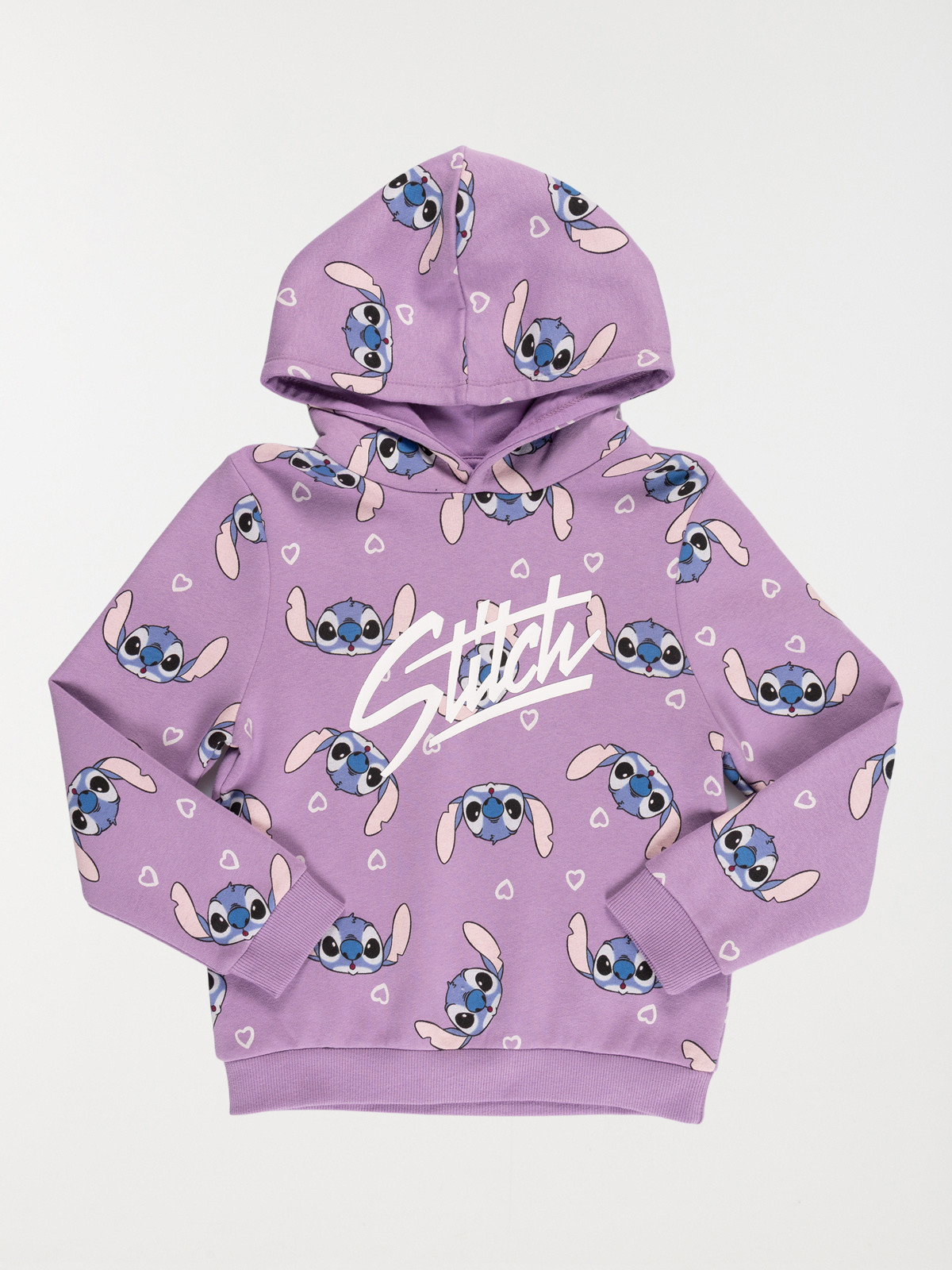 Sweat capuche Stitch fille (4-12A)