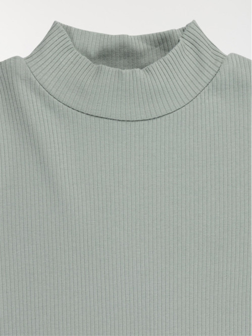 Tee-shirt col montant fille (3-12A)