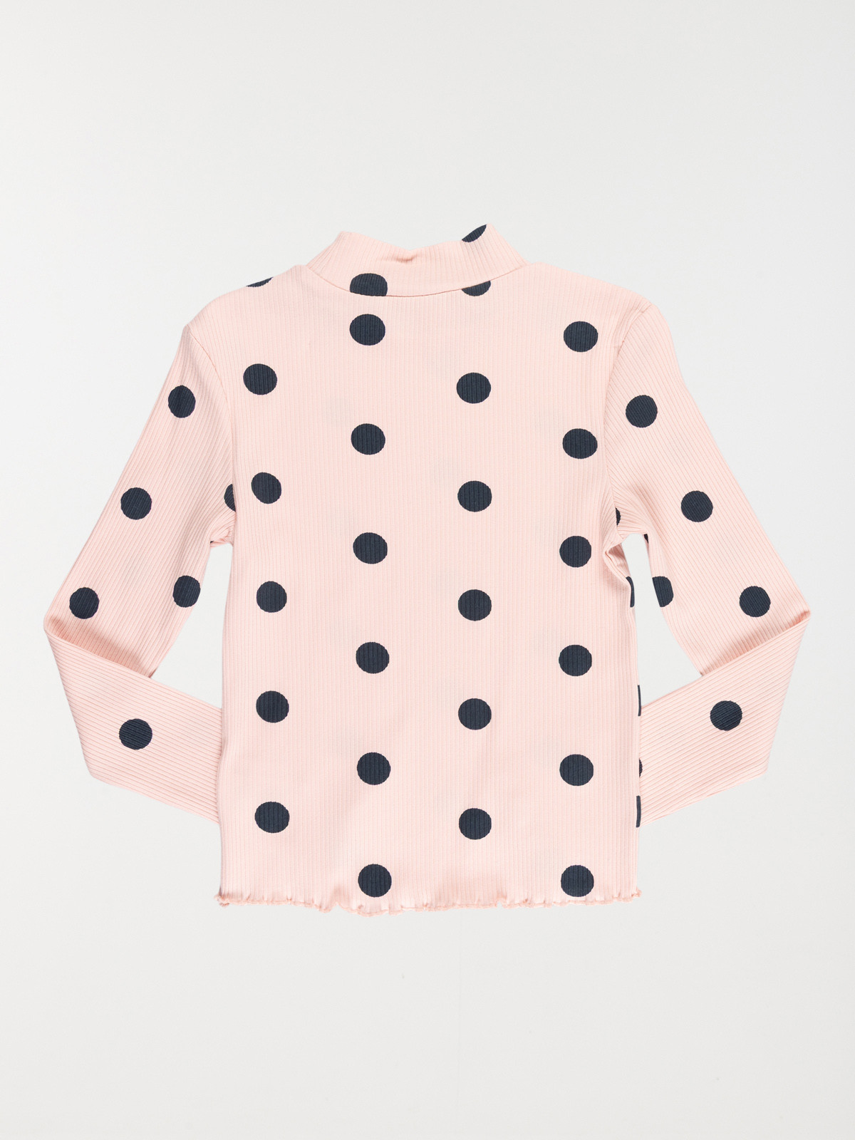 T-shirt col montant pois fille (3-12A) T-shirt col montant pois fille (3-12A)