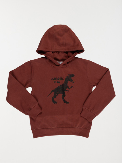Sweat à capuche dinosaure...