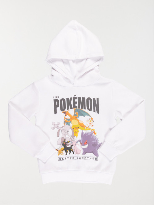 Sweat à capuche Pokémon garçon (3-12A)