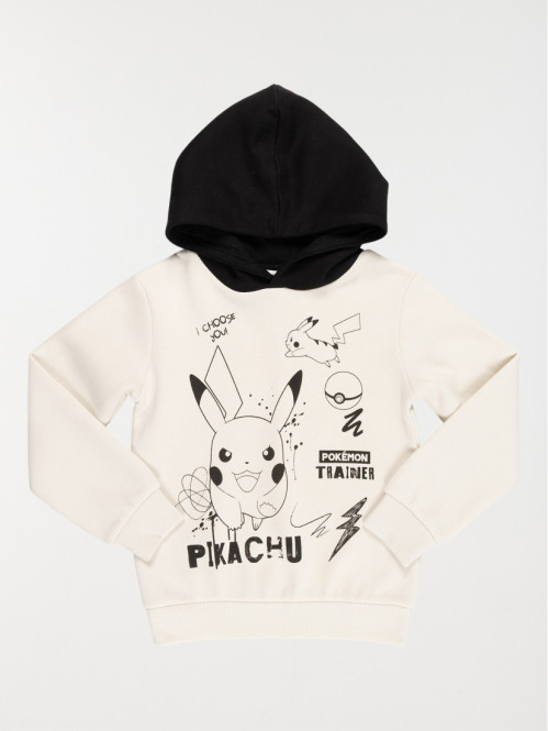 Sweat à capuche Pokémon garçon (5-12A)