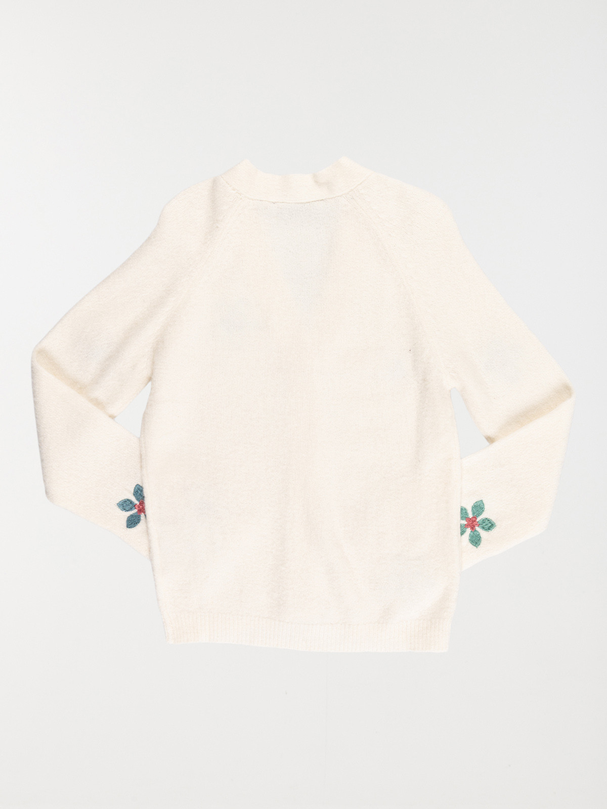 Gilet fleurs brodées fille (3-12A) Gilet fleurs brodées fille (3-12A)