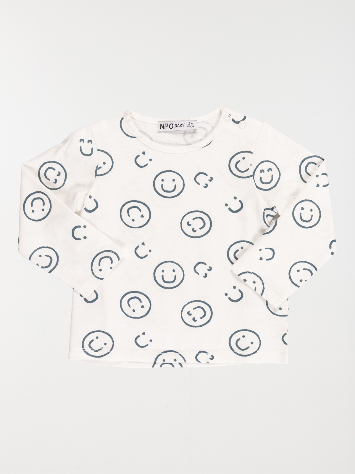 Tee-shirt smiley garçon (3-36M)