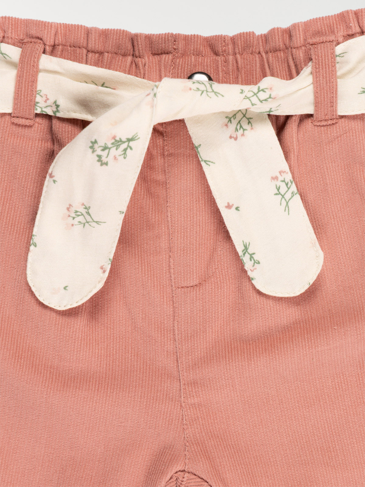 Pantalon rose love fille (3-36M) Pantalon rose love fille (3-36M)