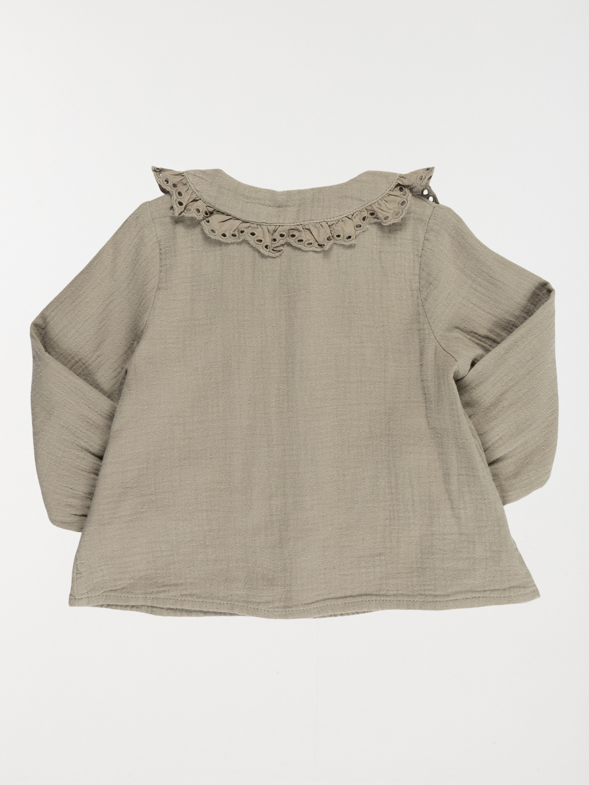 Chemisier col claudine fille (3-36M) Chemisier col claudine fille (3-36M)
