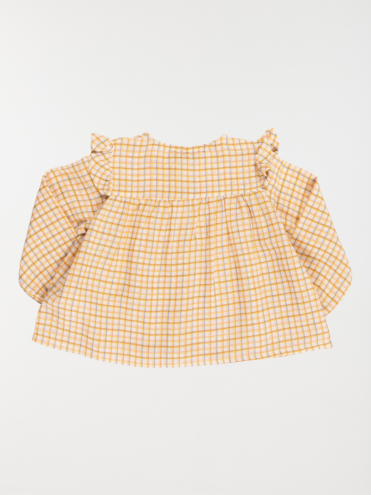 Blouse à carreaux fille (3-36M) Blouse à carreaux fille (3-36M)
