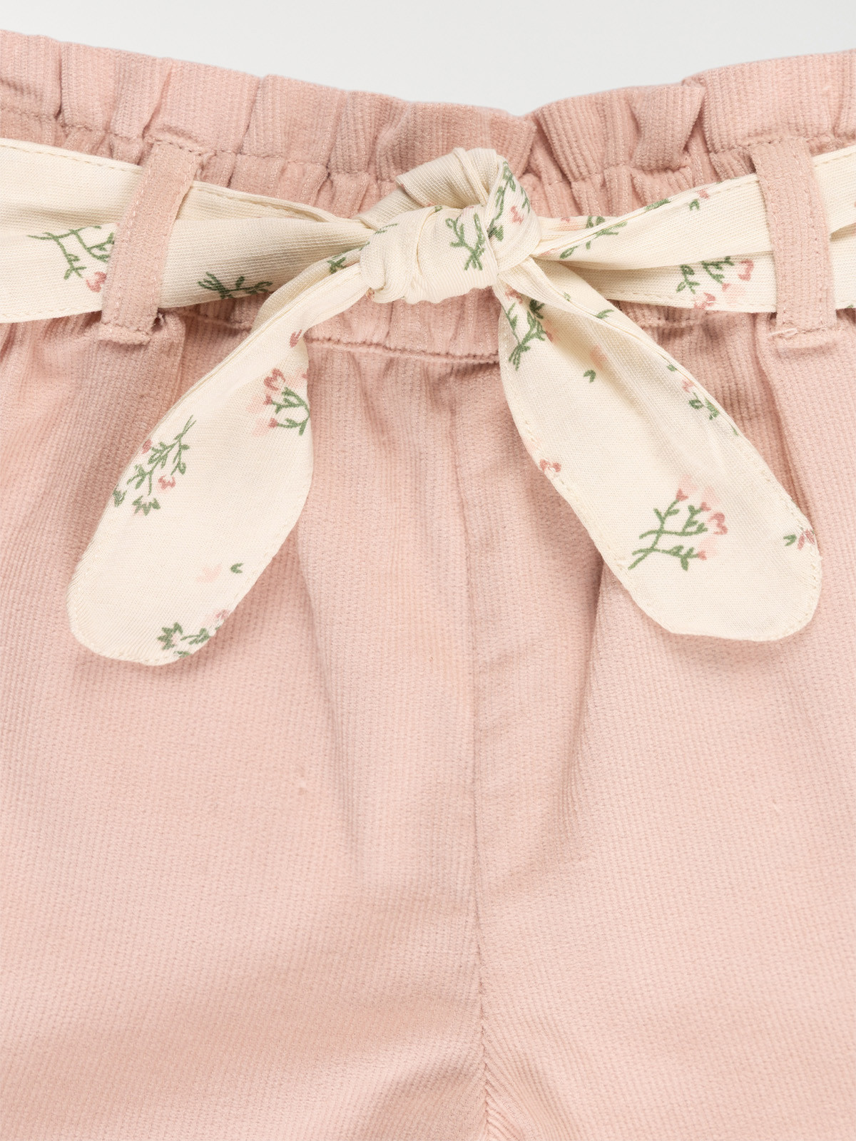 Short velours rose smoke fille (3-36M) Short velours rose smoke fille (3-36M)