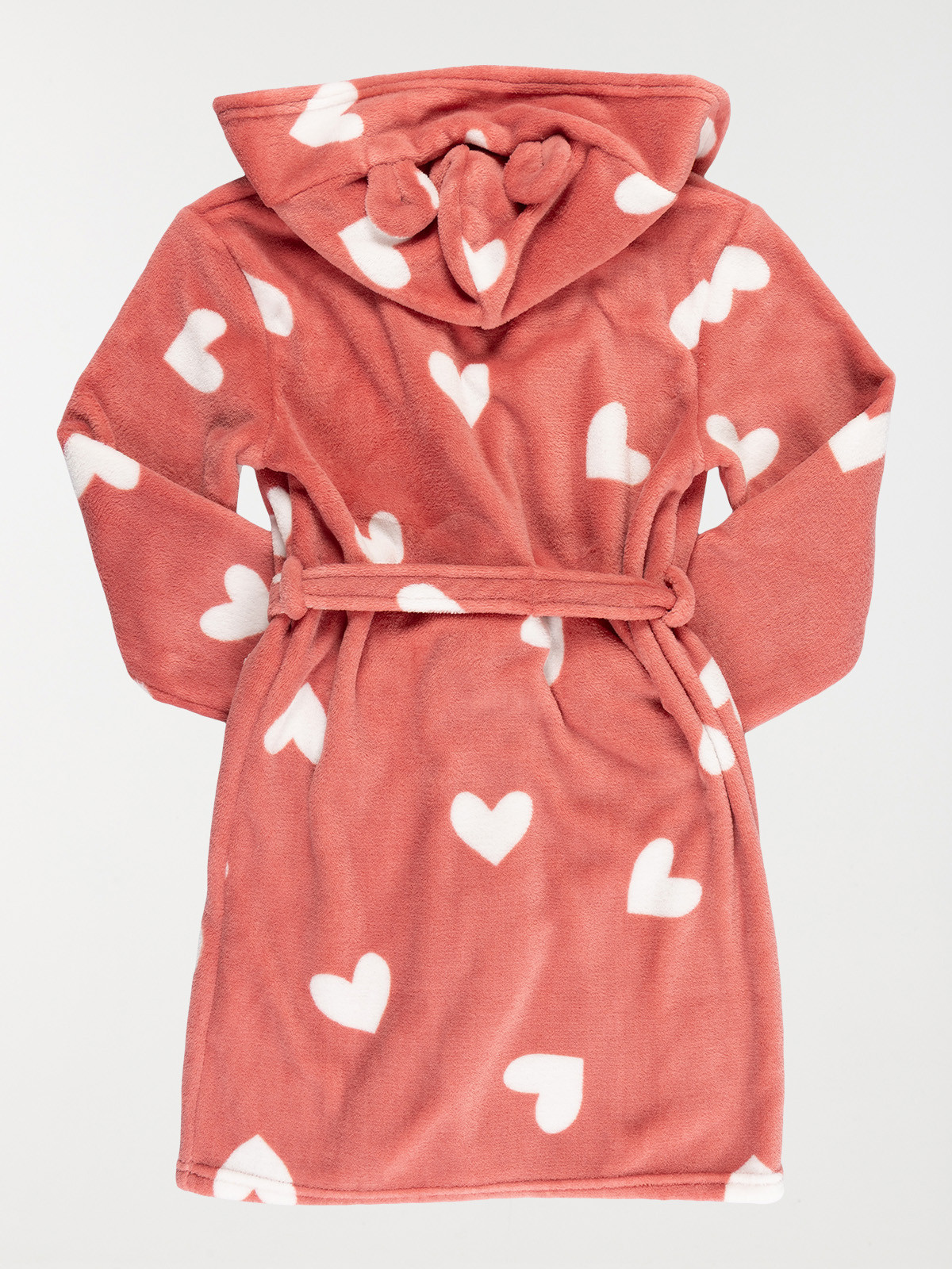 Robe de chambre coeur fille (3-12A) Robe de chambre coeur fille (3-12A)
