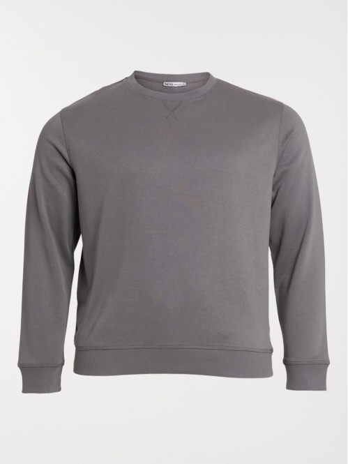 Sweat zippé grande taille...