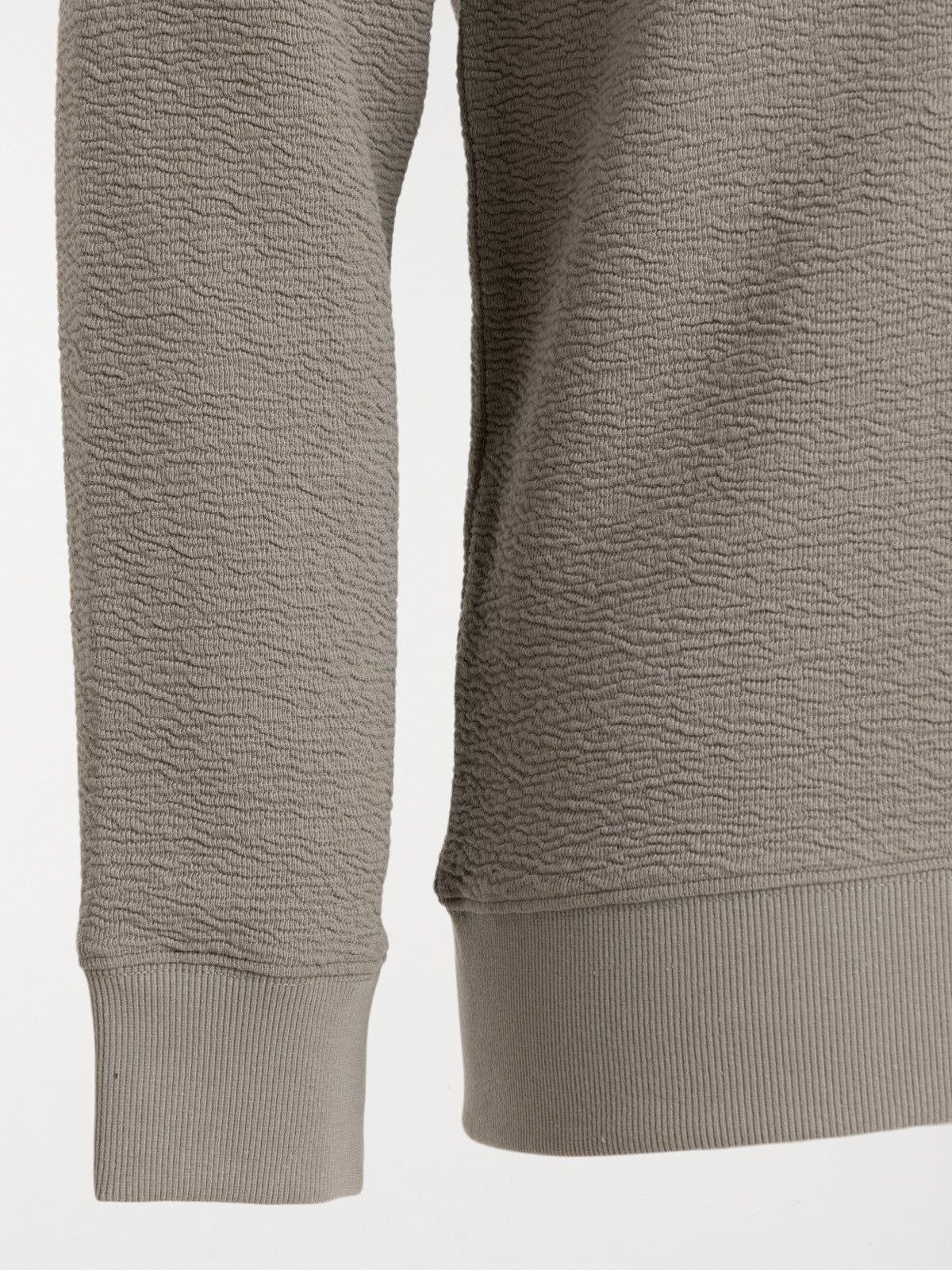 Sweat col rond grande taille homme