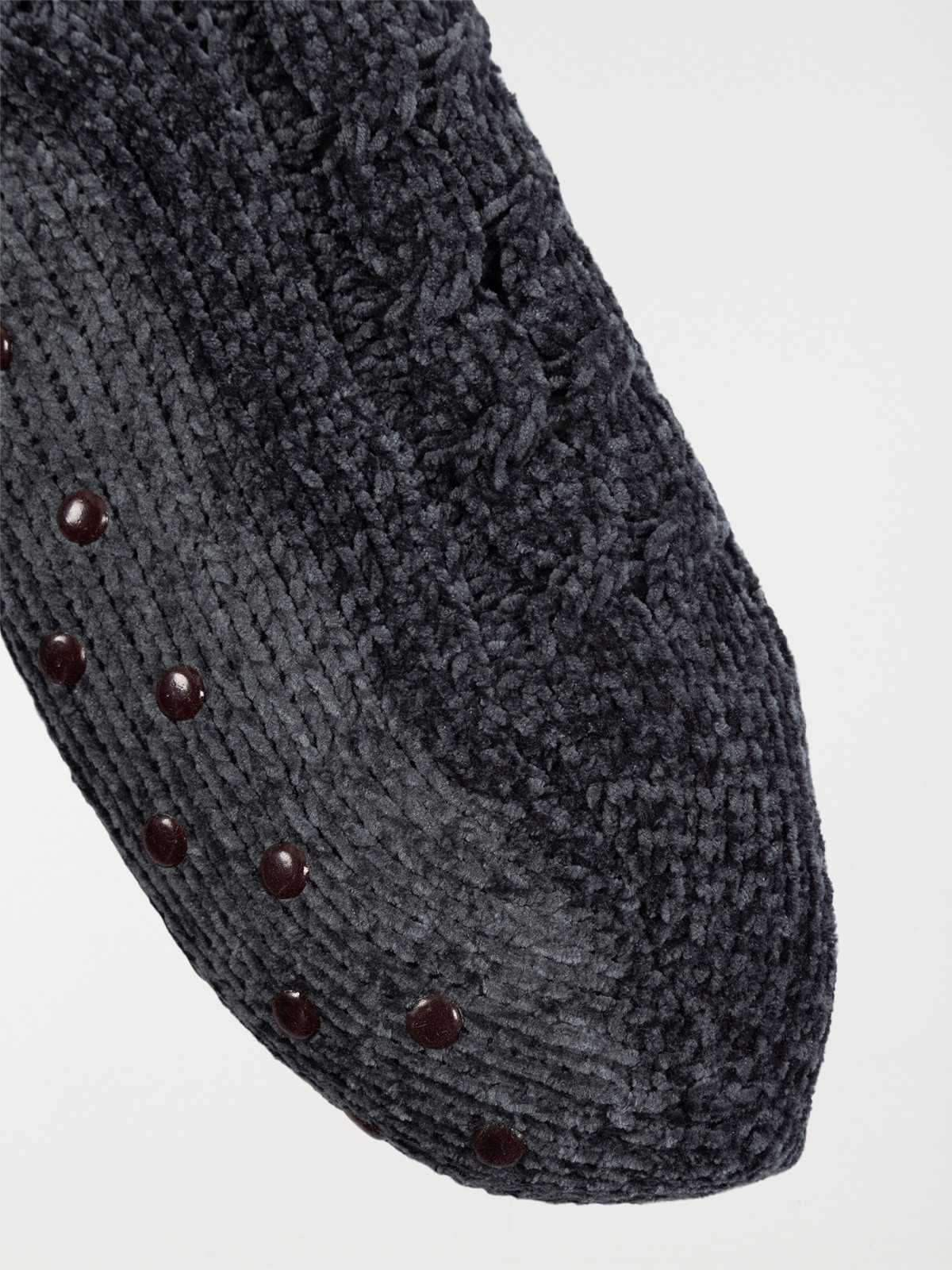 Chaussettes hautes femme revers doux