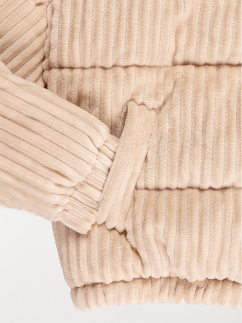 Doudoune velours courte...