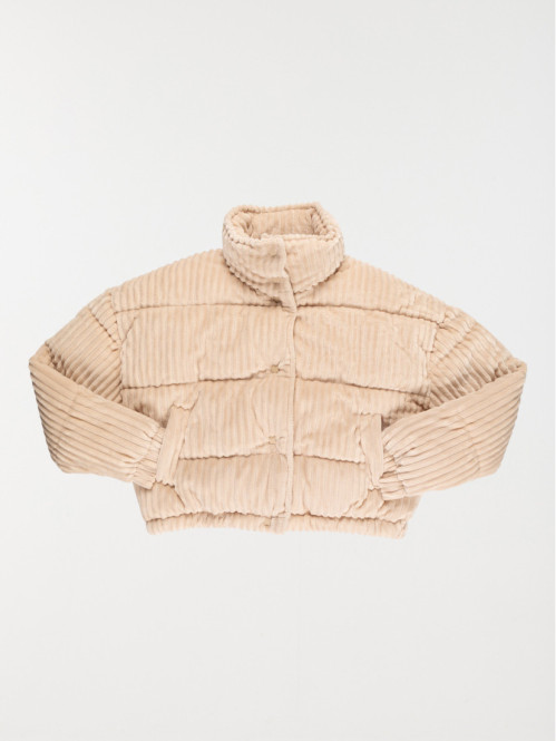 Doudoune velours courte fille (XXS-M)