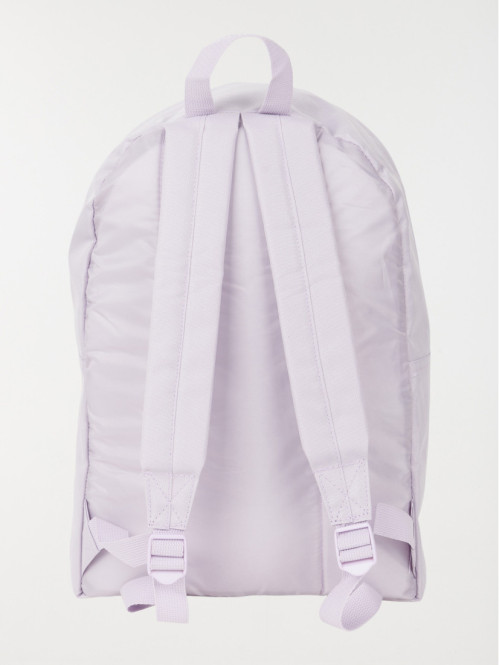 Sac à dos violet poche avant zippée 