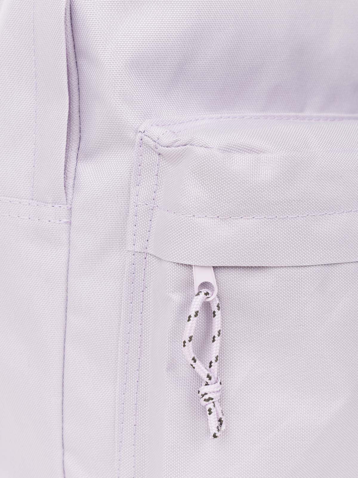 Sac à dos violet poche avant zippée 