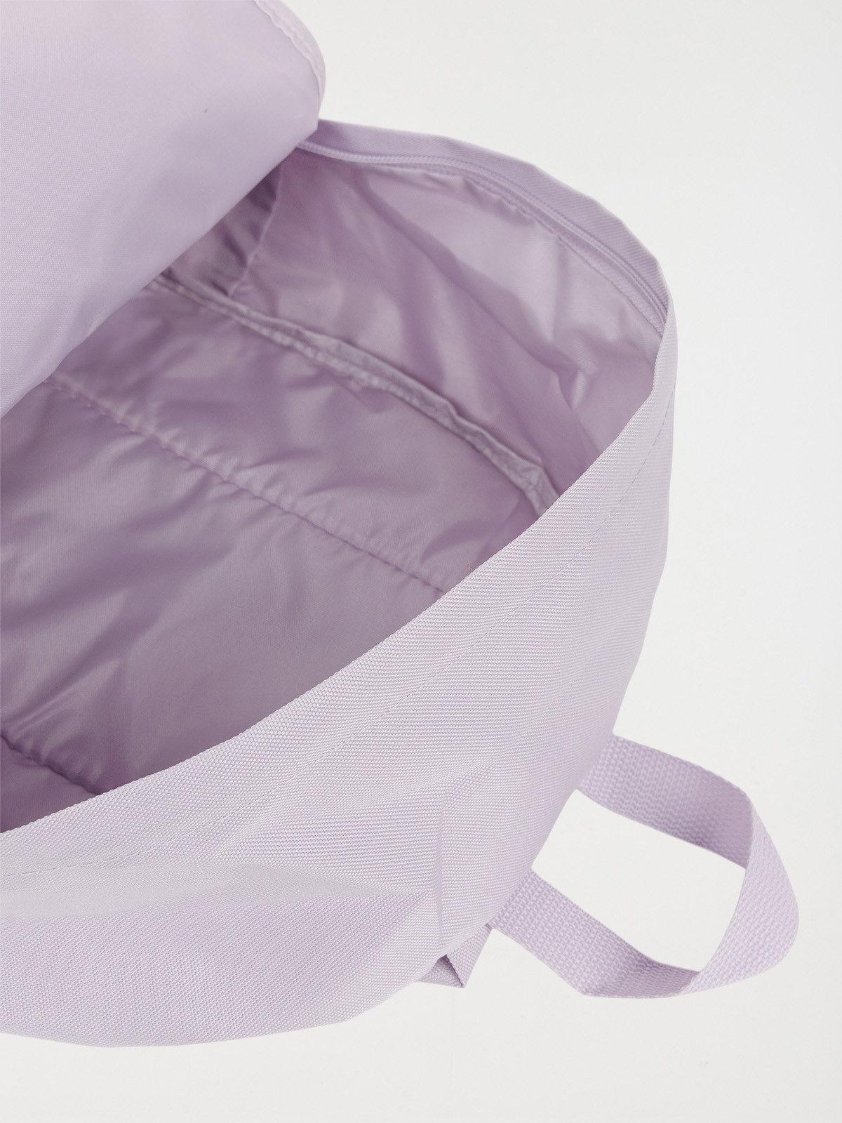 Sac à dos violet poche avant zippée 