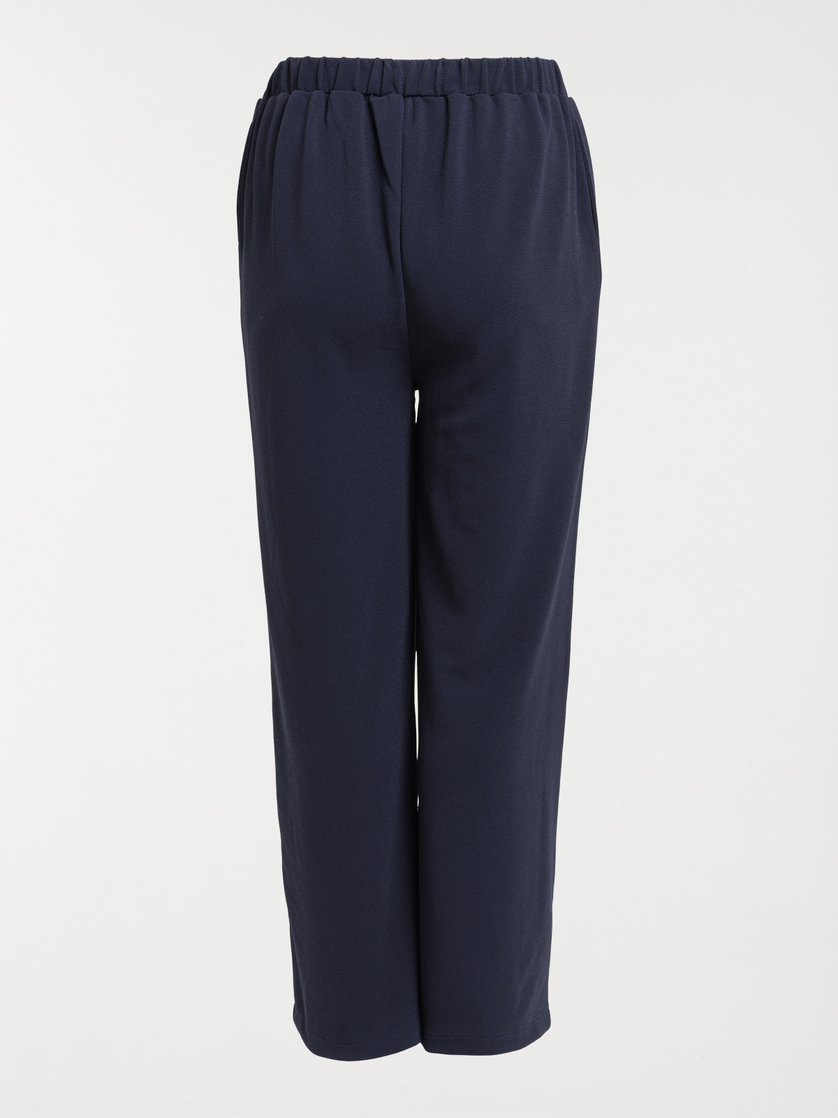 Pantalon marine navy grande taille femme