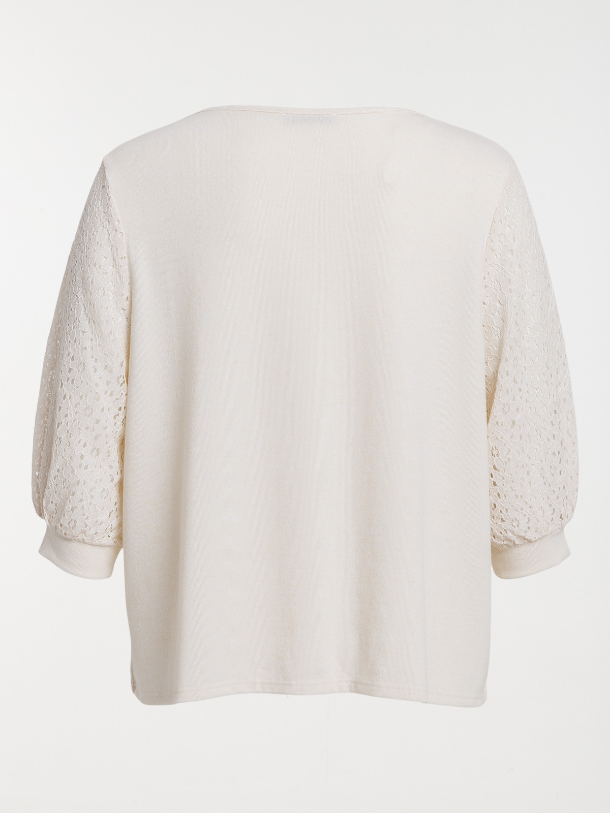 T-shirt dentelle grande taille femme