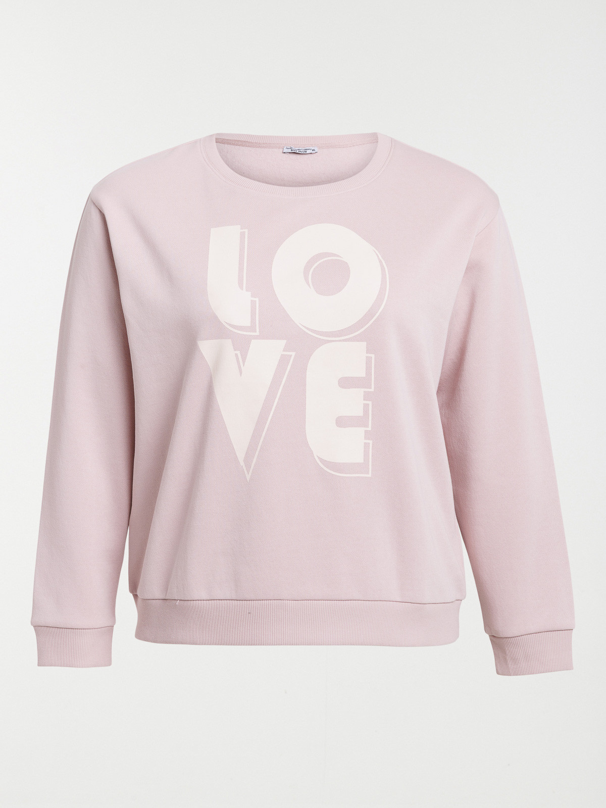 Sweat love grande taille femme