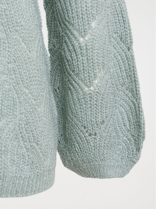 Pull coloris jade grande...