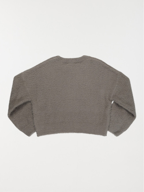 Pull col rond fille (XXS-M)