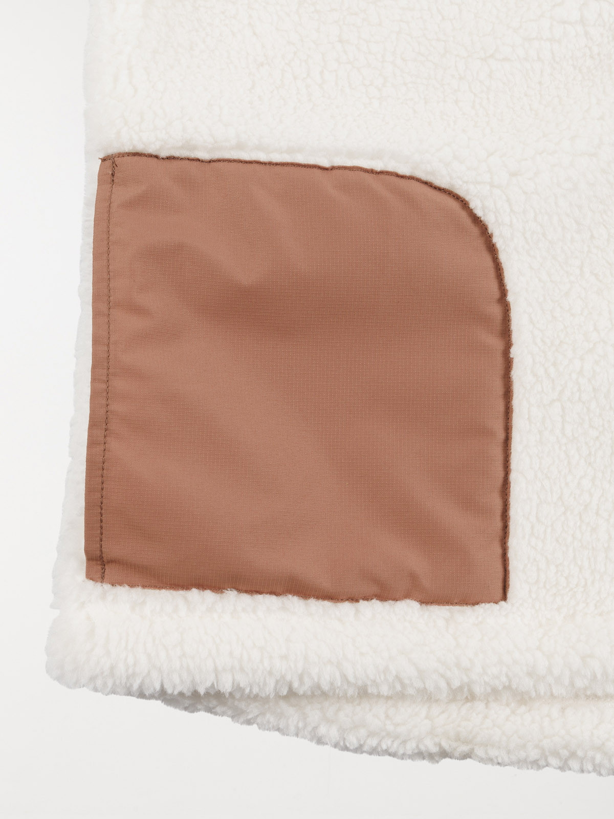 Veste sherpa sans manches fille (XXS-M)