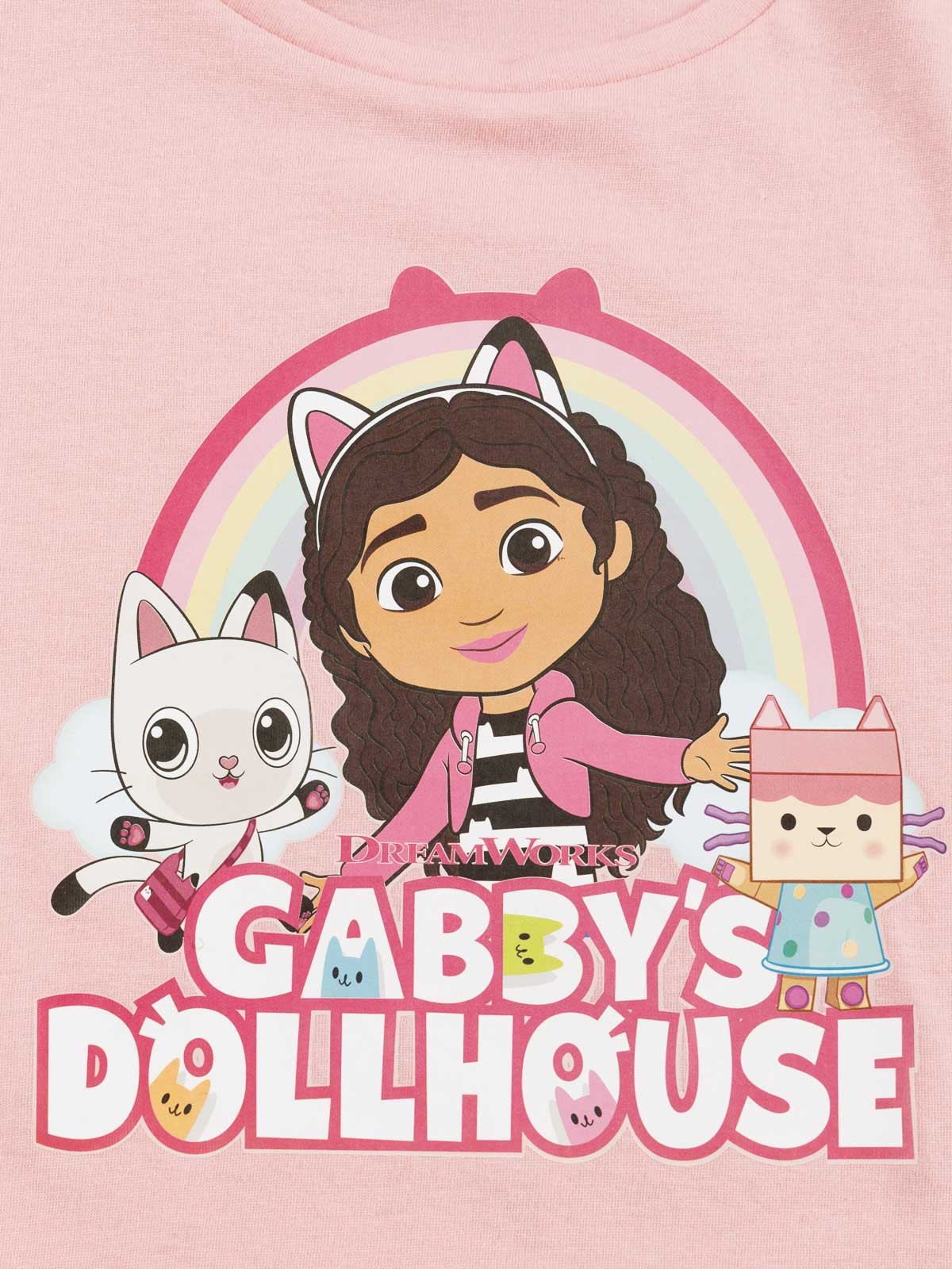 T-shirt Gabby chat fille (4-10A) T-shirt Gabby chat fille (4-10A)