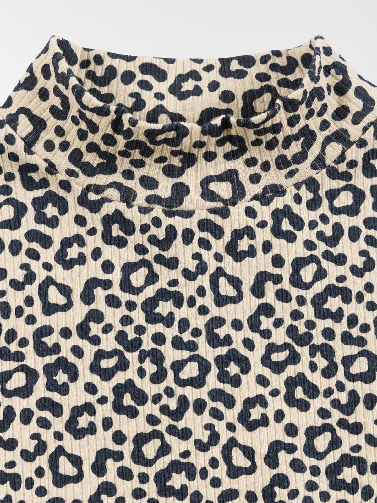 T-shirt léopard fille (3-12A)