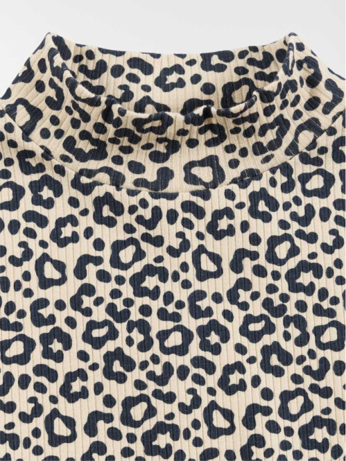 T-shirt léopard fille (3-12A)
