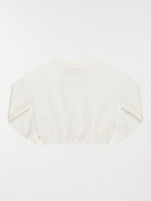 Sweat velours love léopard...