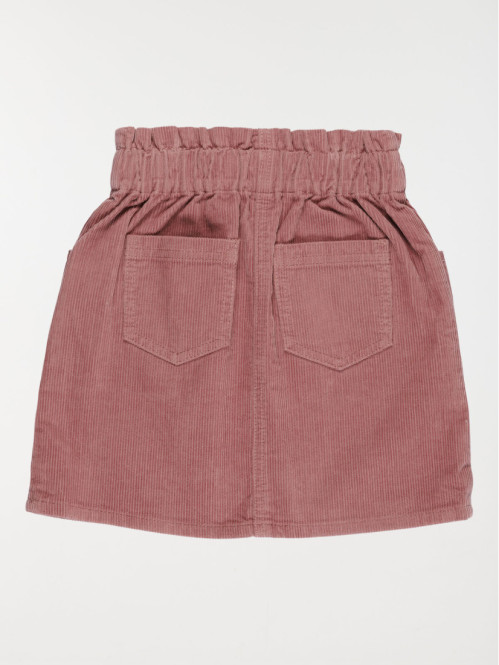 Jupe velours vieux rose...