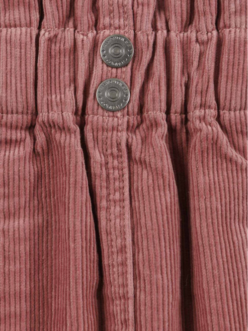 Jupe velours vieux rose...