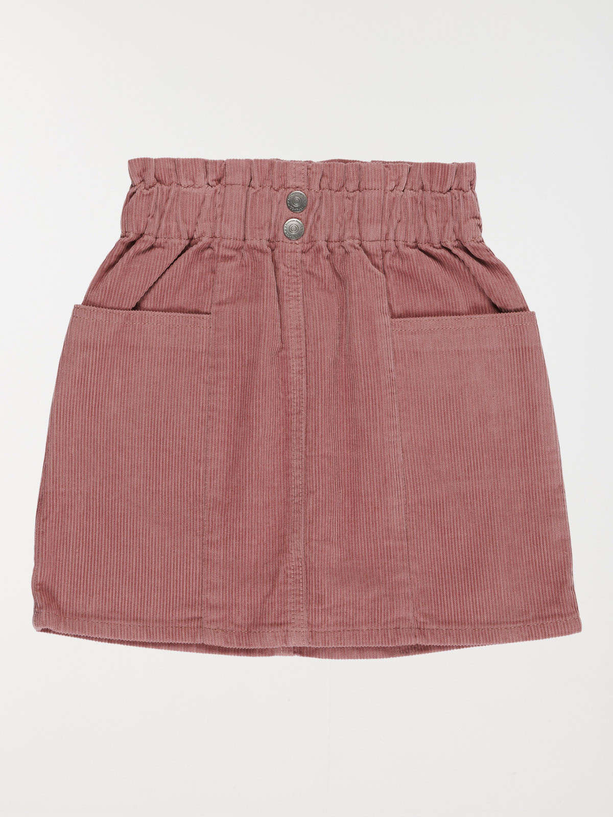 Jupe velours vieux rose fille (3-12A)