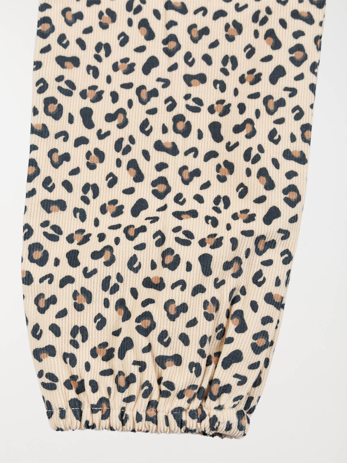 Pantalon velours léopard fille (3-36M)