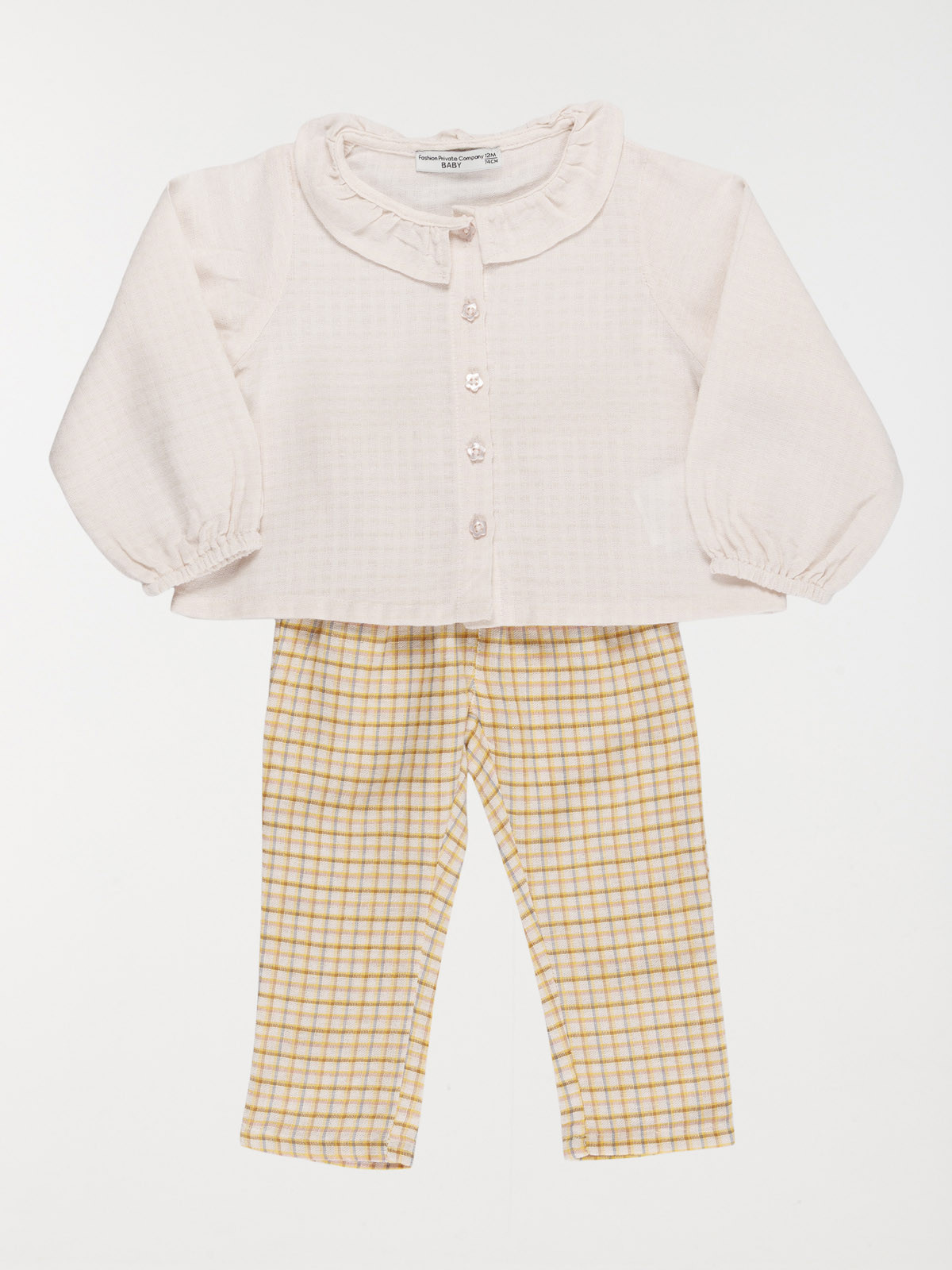 Ensemble blouse pantalon fille (3-36M)