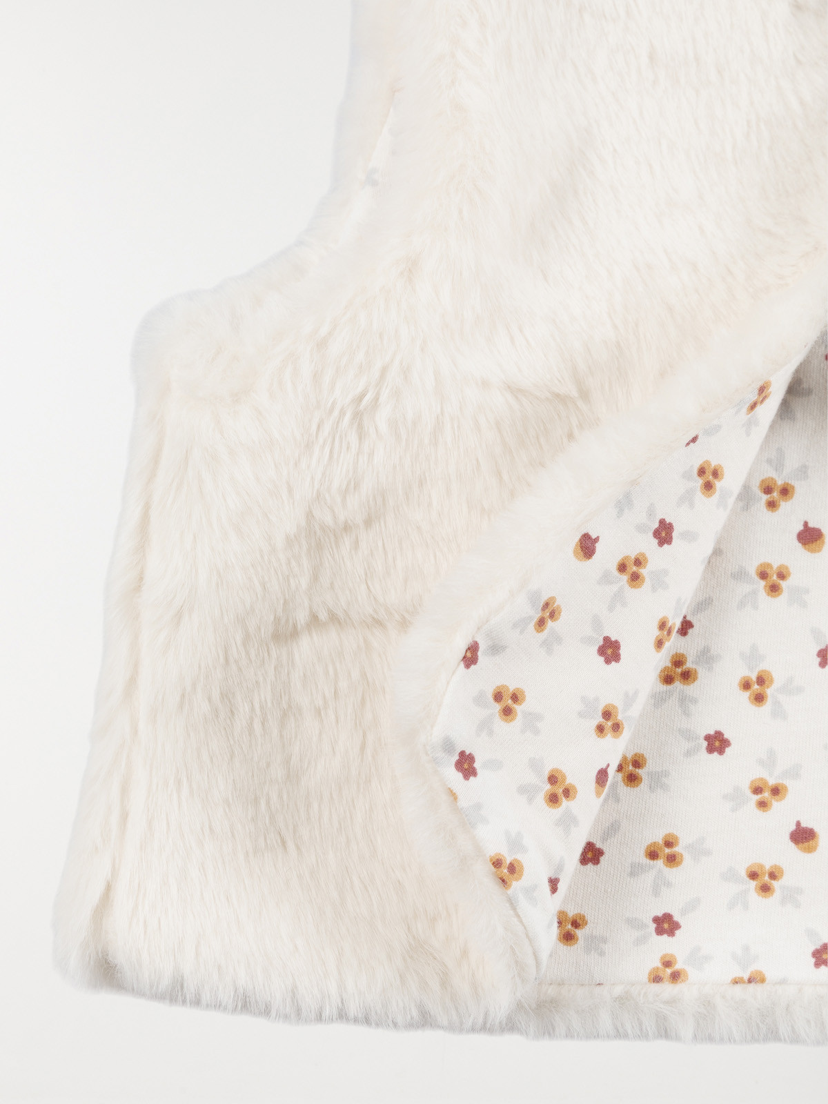 Gilet doux sans manches fille (3-36M)