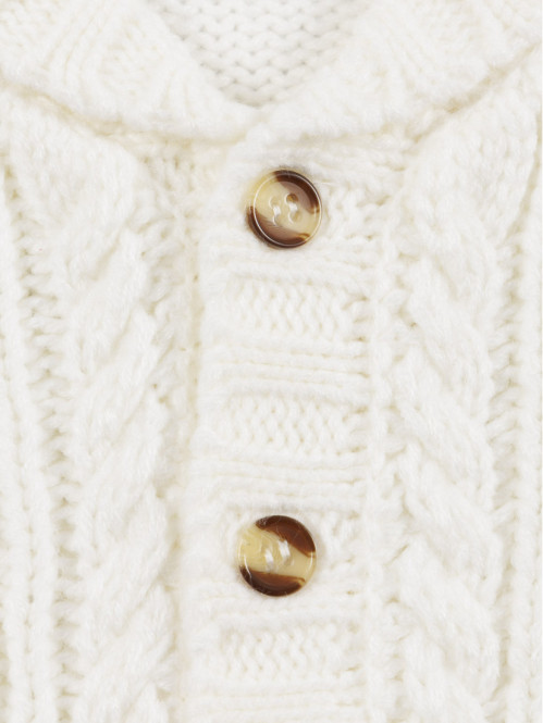 Gilet écru boutonné garçon (3-36M) Gilet écru boutonné garçon (3-36M)