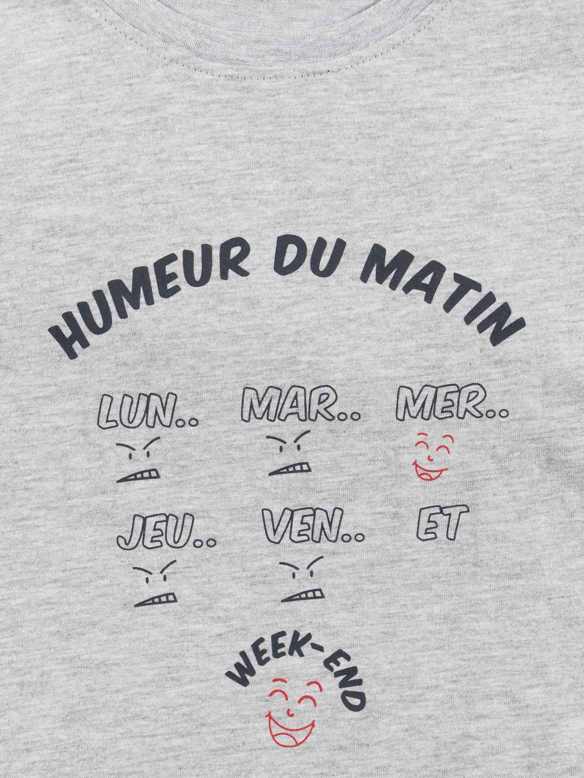 Pyjama humeur du matin garçon (3-12A)