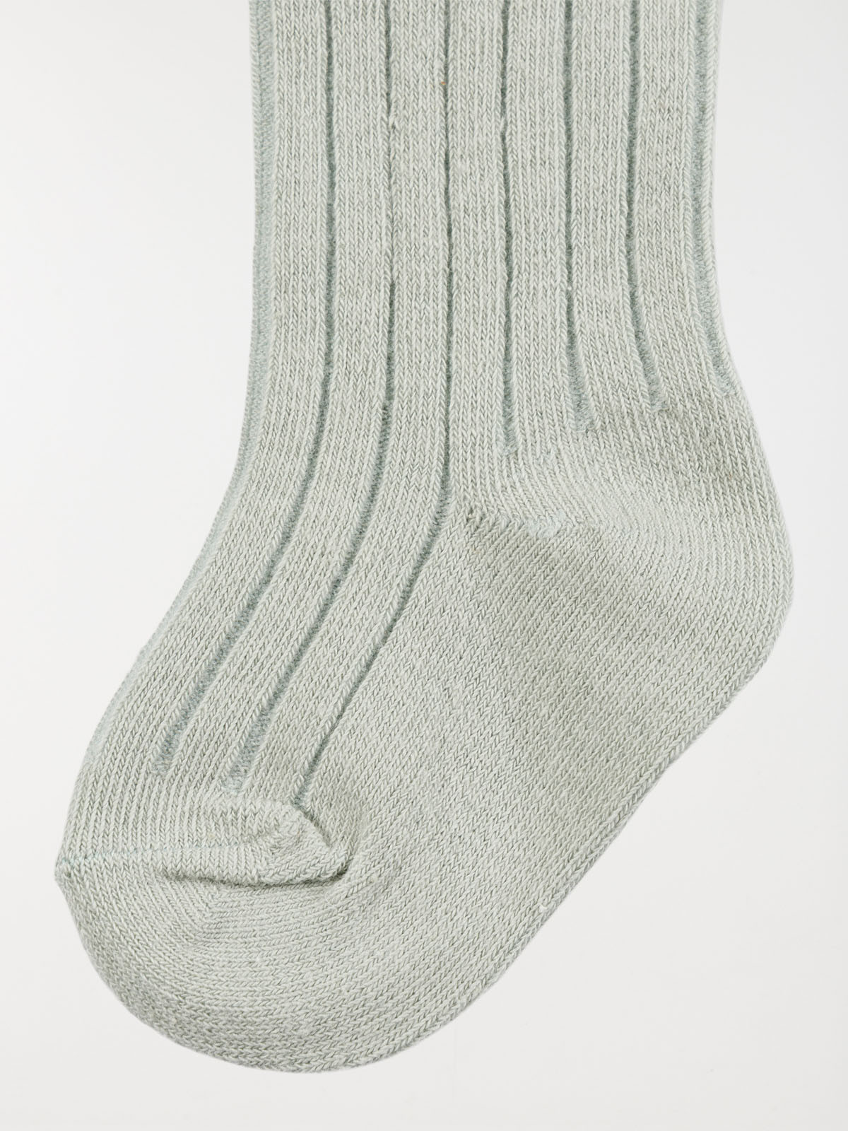 Collants chauds bébé sauge