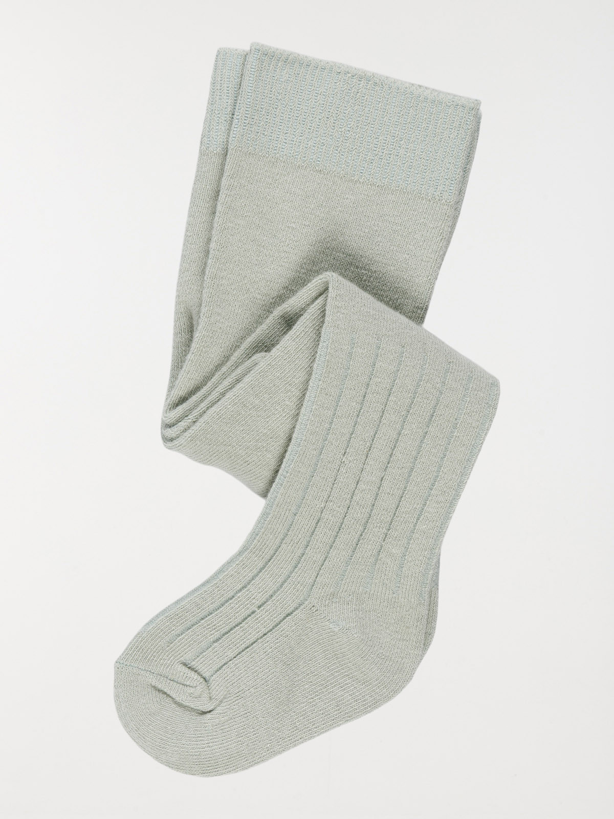 Collants chauds bébé sauge