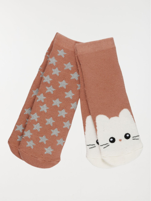 Lot 2 paires chaussettes...