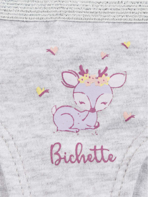 Lot de 3 boxers bichette fille