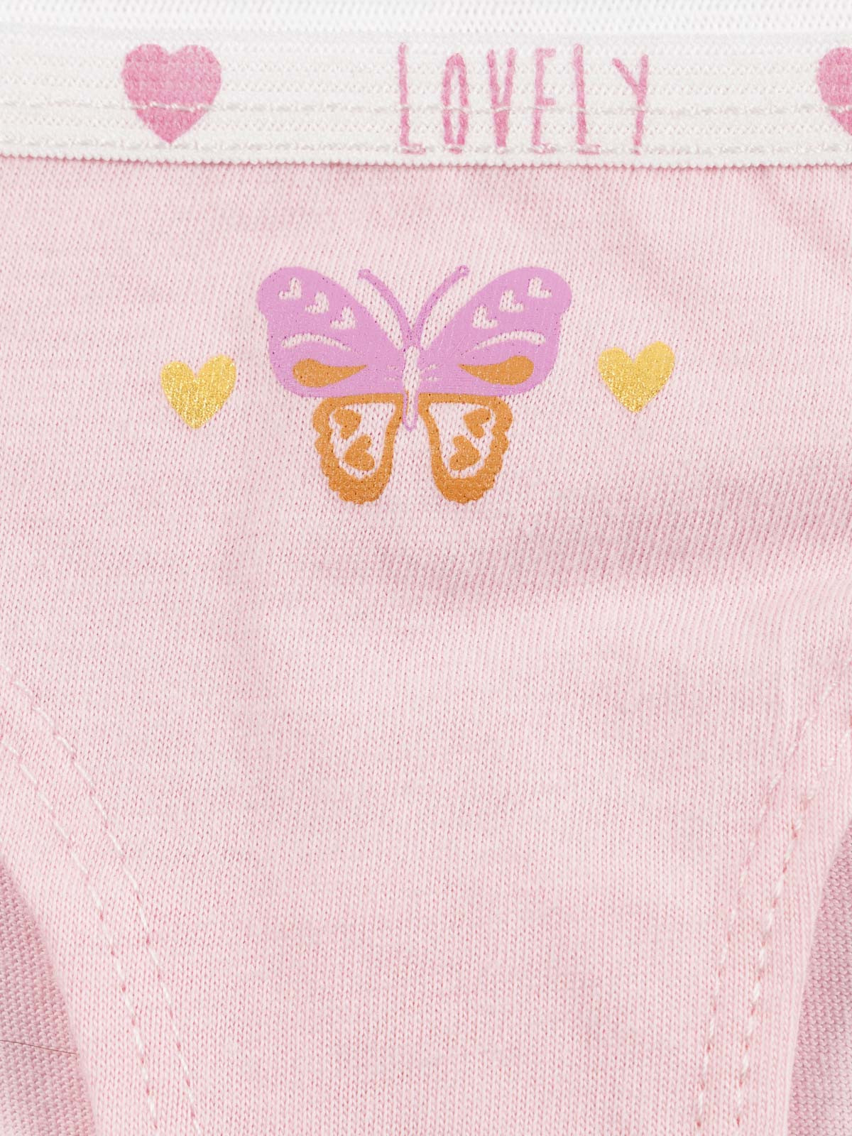 Lot de 3 boxers papillon fille