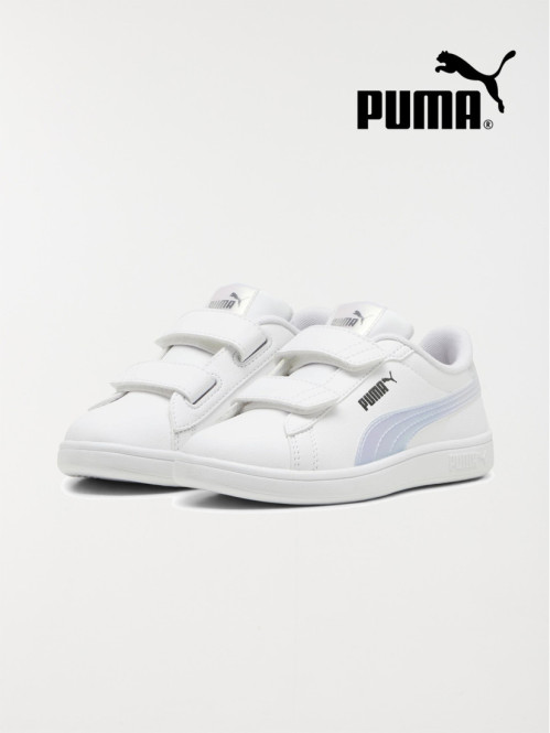 Basket PUMA SMASH blanche fille (28-35)