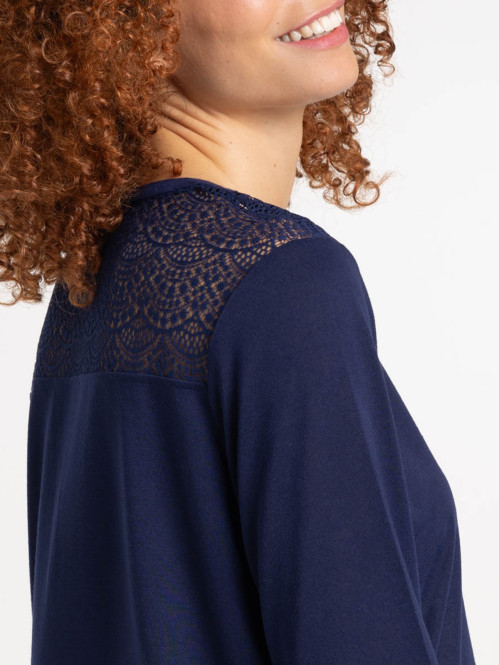 Blouse col tunisien officier femme