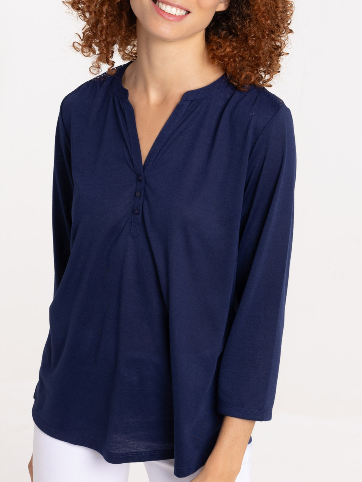 Blouse col tunisien officier femme