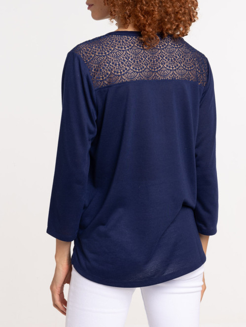 Blouse col tunisien officier femme