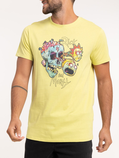 T-shirt Rick et Morty homme